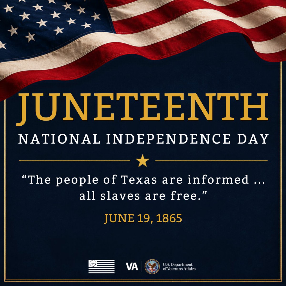 VAFresno's tweet photo. Freedom is America’s greatest promise. On Juneteenth, we celebrate the progress we've made toward a more perfect Union. https://t.co/Zq73oTv79o