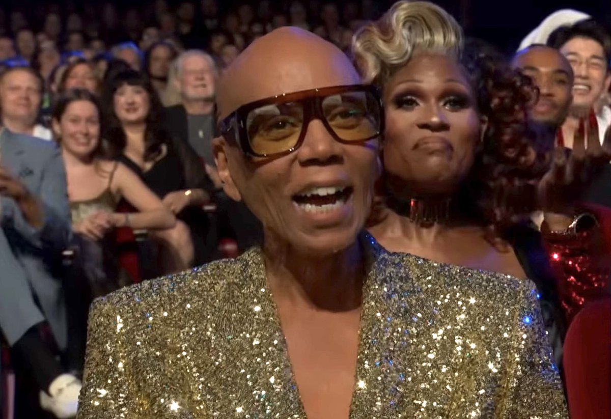 RunnerEyeYT's tweet photo. The concept of RuPaul watching a Pokémon-themed song-and-dance number with a Pikachu mascot https://t.co/gxn6xbsdtM