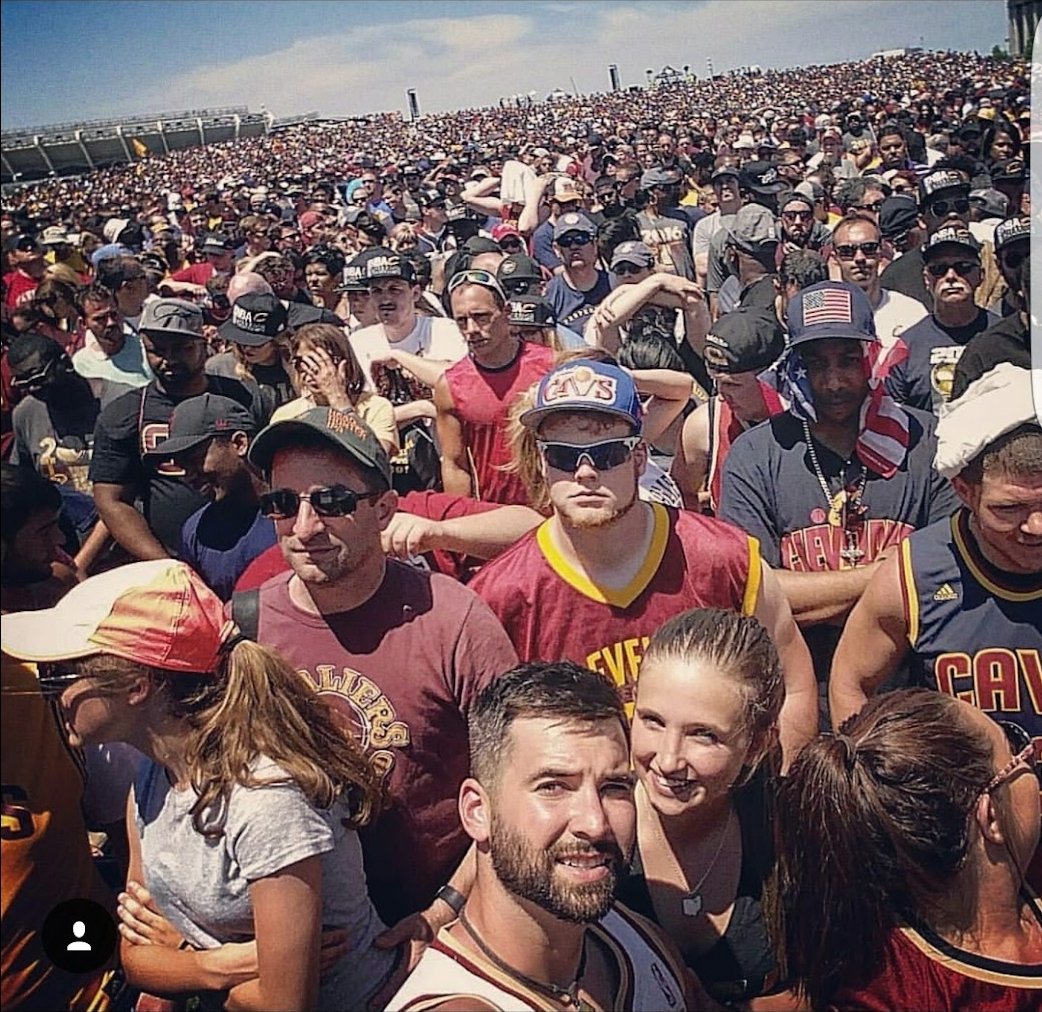 CleOptiRealist's tweet photo. Happy ten years #Cavs Fans #LetEmknow https://t.co/hHLRFppVXY