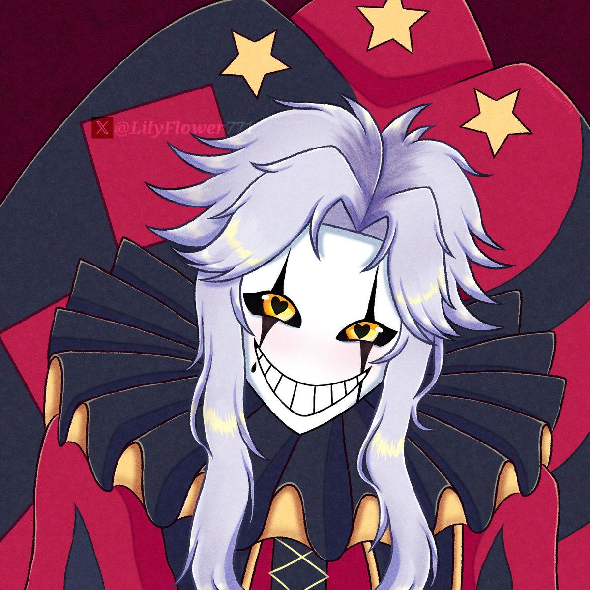 LilyFlower771's tweet photo. A few months ago, while watching Poppy Playtime content, I coincidentally discovered The Freak Circus and fell in love with its characters, especially Pierrot. So I made this Pierrot fanart.
#thefreakcircus #thefreakcircusfanart #tfc #tfcfanart #tfcPierrot #Pierrot https://t.co/ogWZ4Dc5hE