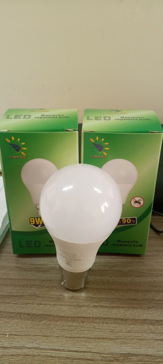 Gideon_Kitheka's tweet photo. NEW ARRIVAL:

Mosquito Repellent Bulbs restocked.

Available in:
✅9w kshs350/=
✅12w kshs400/=
✅18w kshs500/=

WhatsApp No: 0754212159 
#BushSolarLightsDelivers

Sent from WA Business
https://t.co/wPHKW5itRN https://t.co/MgNELG59QR