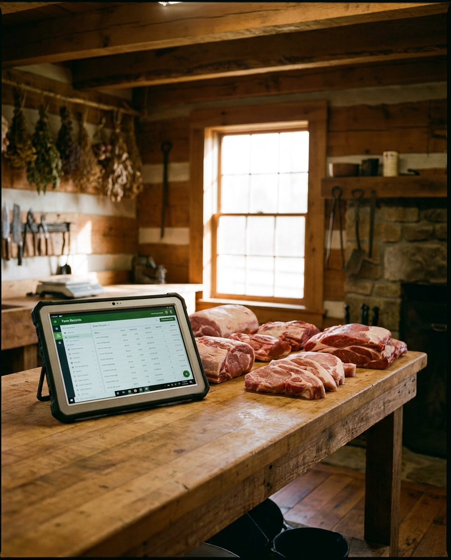 BardstownJustin's tweet photo. We want local food. We also want the safety standards of industrial-scale production. The answer isn't forcing small processors to operate like Tyson. It's giving them the traceability tools that industrial plants use — but sized for their reality. FSMA 204 makes this urgent, not optional.