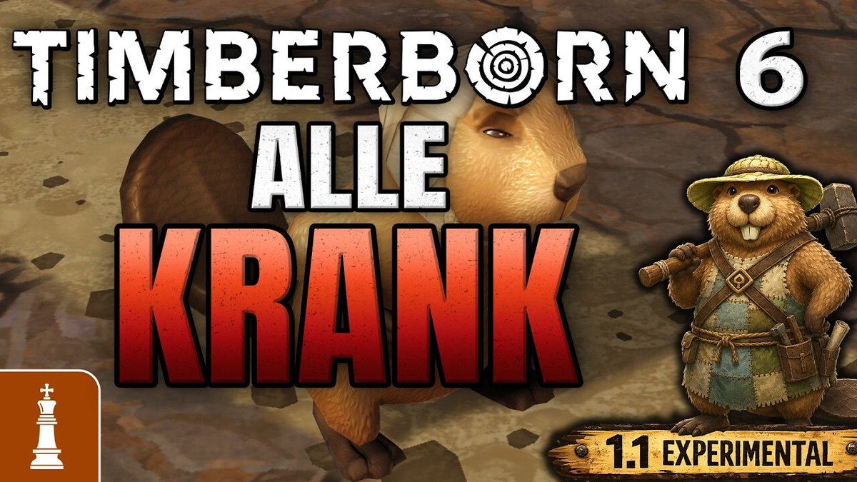 StrategieNerd's tweet photo. Heute schon ein cooles Video geguckt? ALLE SIND KRANK ♚ Let's Play Timberborn 1.1 Experimental #6 | deutsch Rustikalruten https://t.co/GSYcLaLyR4 #YouTube #LetsPlay #Gaming #citybuilder #simulation #nerd https://t.co/4aqRR2xNfZ