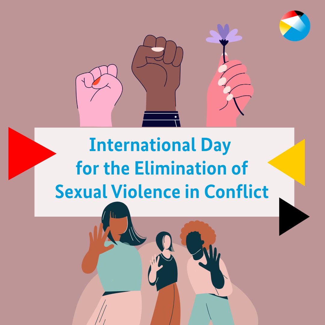 GermanyUN's tweet photo. Conflict-related sexual violence #CRSV is a silent battlefield that leads to lifelong scars. To #EndRapeInWar, we must act against impunity. Germany is committed to make accountability the rule, not the exception. https://t.co/XR8kaXefE8