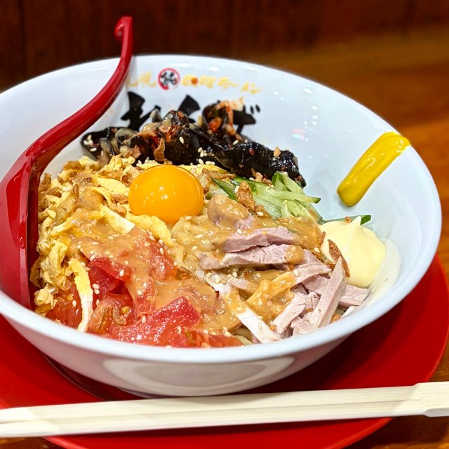 Aso56gf's tweet photo. 札幌純味噌ラーメンれんげさんへ
ジャンキー冷やし中華を購入
冷やし変更もちろん美味しいから
冷やし中華の味噌バージョンは
美味しいしか答えが無い
北海道で冷やしを食べた事ないけど
れんげさんが一番だと
勝手に決めてしまって優勝です
最後まで大変美味しくいただきました
ごちそうさまでした https://t.co/sbY5tzlhck