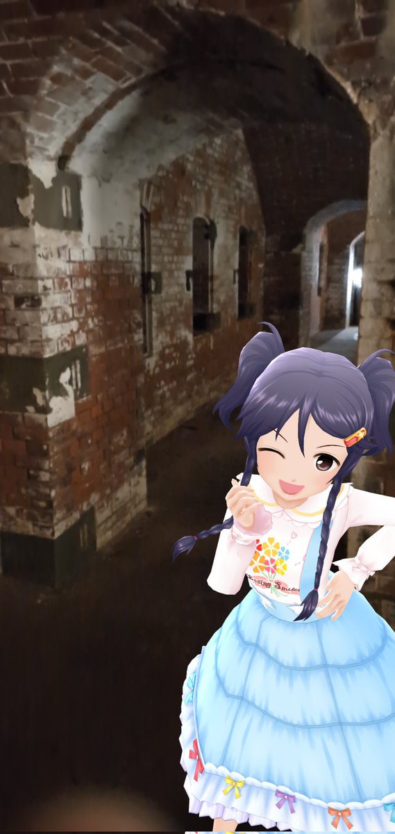 HbMonq's tweet photo. せっかくだから紗南ちゃんと友ヶ島に行っ��時のお写真2
#デレステAR
#デレスポAR
#三好紗南 https://t.co/fgaJPZFEPZ