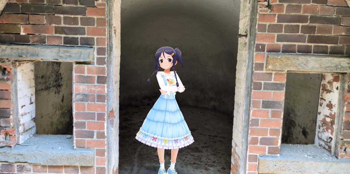 HbMonq's tweet photo. せっかくだから紗南ちゃんと友ヶ島に行っ��時のお写真2
#デレステAR
#デレスポAR
#三好紗南 https://t.co/fgaJPZFEPZ