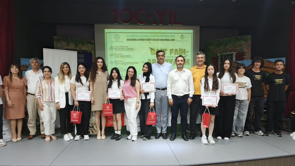 AlanyaMem's tweet photo. Milli Eğitim Bakanlığının yürütücülüğünü yaptığı “Anadolu Mektebi Yazar Okumaları” Alanya İlçe Paneli Şehit Ömer Halisdemir Ortaokulunda gerçekleştirildi.
https://t.co/hh0mGbjLfQ
@tcmeb
@AntalyaValilik
@alanya_tc
@antalyamem07
@Mehmetyasineris
@YUSUFYILMAZ0759
#alanya https://t.co/RhOIH1cYlU