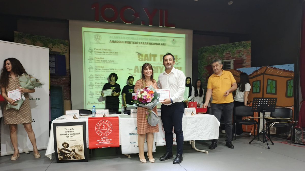 AlanyaMem's tweet photo. Milli Eğitim Bakanlığının yürütücülüğünü yaptığı “Anadolu Mektebi Yazar Okumaları” Alanya İlçe Paneli Şehit Ömer Halisdemir Ortaokulunda gerçekleştirildi.
https://t.co/hh0mGbjLfQ
@tcmeb
@AntalyaValilik
@alanya_tc
@antalyamem07
@Mehmetyasineris
@YUSUFYILMAZ0759
#alanya https://t.co/RhOIH1cYlU
