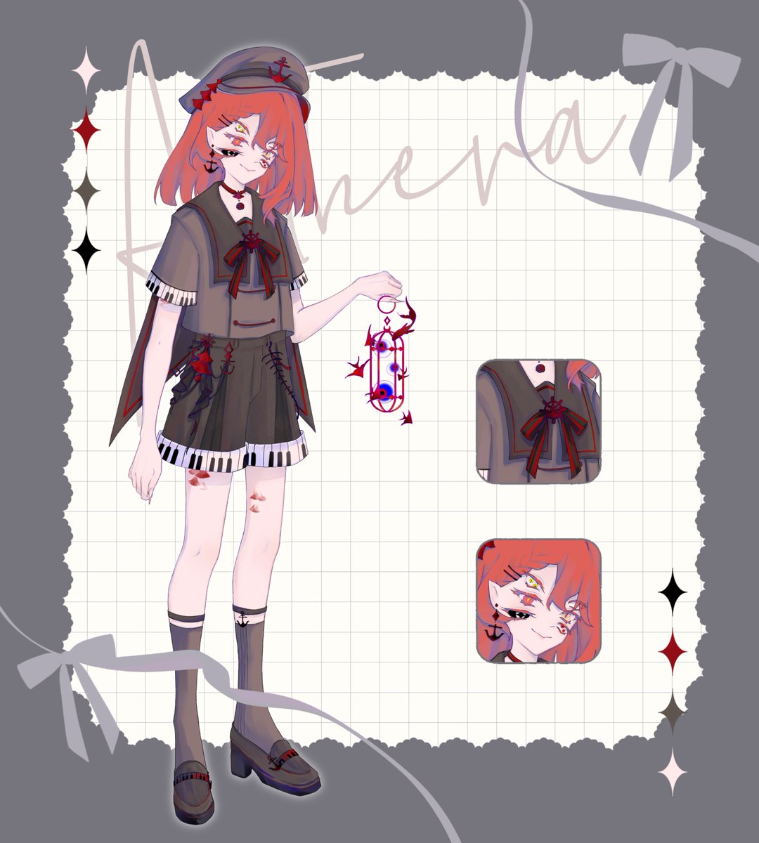 ruruchiin2's tweet photo. Here are a few versions of my OC's design! ✨
Which one is your favorite? Feel free to show me your OCs too, I'd love to see them! (≡・x・≡) 🩵
Also looking for #artmoots to connect with other artists >< 
#OC
#絵描きさんと繋がりたい https://t.co/DpdY8EAeq3