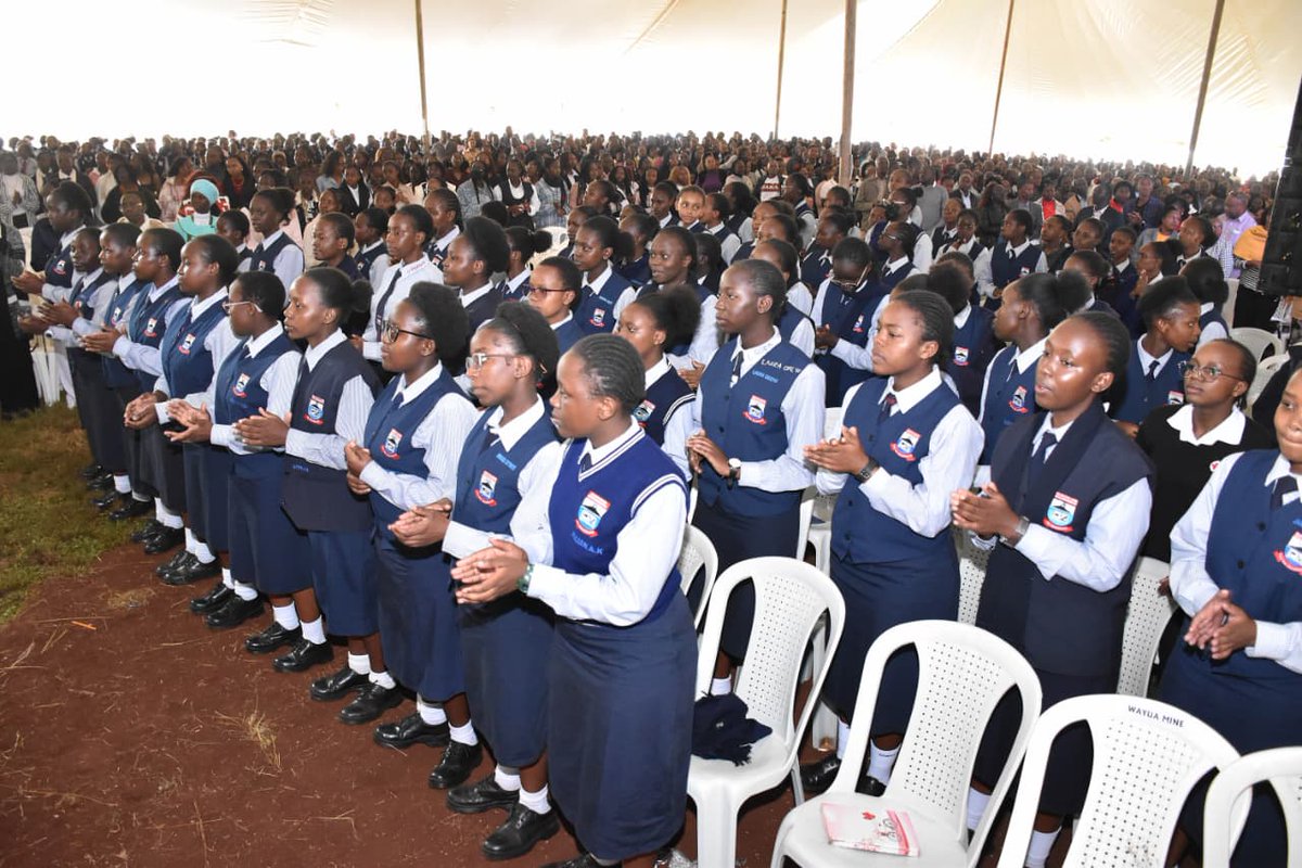 koske_felix's tweet photo. At the Thanksgiving and Prize Giving Day of Our Lady of Mt. Carmel Maryhill Girls’ High School in Thika, Kiambu County, under the theme, “Distinction with Integrity.”

Maryhill Girls has firmly established itself as one of Kenya’s academic giants, with a strong record of discipline, consistency, integrity and excellence.

In last year’s KCSE, the school recorded a mean score of 9.9008 from 665 candidates. This followed a mean score of 10.051 in 2024 and 9.4423 in 2023, showing sustained academic excellence over the years. 

The results indicate that 64 students attained Grade A and 179 students attained Grade A minus, meaning that 243 students attained A minus and above. A total of 98.35 per cent of candidates scored C plus and above, which maintains the school’s record of ensuring university qualification for the majority of its students.

Reviewing the trend from 2016 to 2025, the mean score has risen from 9.4441 in 2016 to 9.9008 in 2025. Grade A performance has increased from 4 candidates in 2016 to 64 candidates in 2025. Indeed, the percentage of students scoring C plus and above has remained above 90 per cent for the last eight years.

The 2025 results confirm that the academic structures and systems in place are producing measurable outcomes. They also affirm that excellence is not an accident, but the product of leadership, discipline, teacher commitment, parental support and a school culture that demands the best from every learner.

As we conduct today’s award ceremony, I am challenging the school to keep its eyes on the ball and sustain these standards by upholding discipline, reinforcing academic culture and safeguarding the standards that delivered them. Academic giants remain great not by resting on past performance, but by continuously improving, protecting integrity, nurturing character and preparing learners to compete at the highest level.

I also performed the ground-breaking ceremony for the construction of a four-storey dormitory, an important investment in learner welfare, safety and the continued growth of the school.

In attendance were Principal Secretary for Basic Education  @ololtuaa; Archbishop Philip Anyolo; KeRRA Chairman, who also doubles as School Board of Management Chair, Eng. Anthony Mwaura; the school administration led by Chief Principal Mrs Grace W. Macharia; the education fraternity; teachers; parents and students.