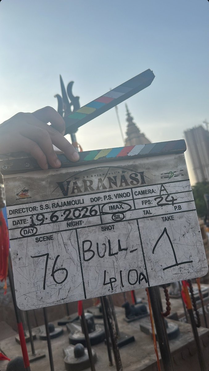 SSMBTrendsTeam's tweet photo. VARANASI 🎬🌎🔱

@VaranasiMovie @urstrulyMahesh #VARANASI https://t.co/MJbpO6CkQq
