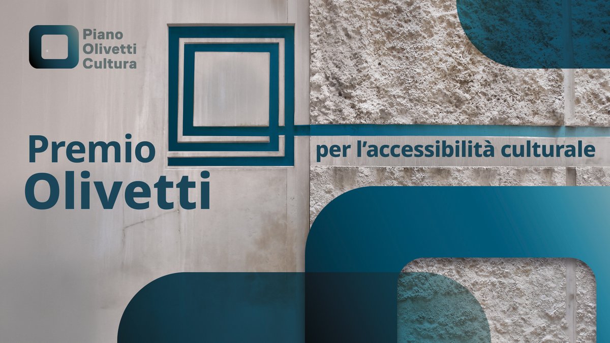 MiC_Italia's tweet photo. Il MiC ha istituito il Premio Olivetti per l’accessibilità culturale.
Il progetto è rivolto a imprese pubbliche e private, istituzioni culturali, enti del Terzo Settore, organizzazioni della società civile, comunità locali e istituti del Ministero.

🔗https://t.co/N8brEC97Pc https://t.co/XDLFtsq8Hc
