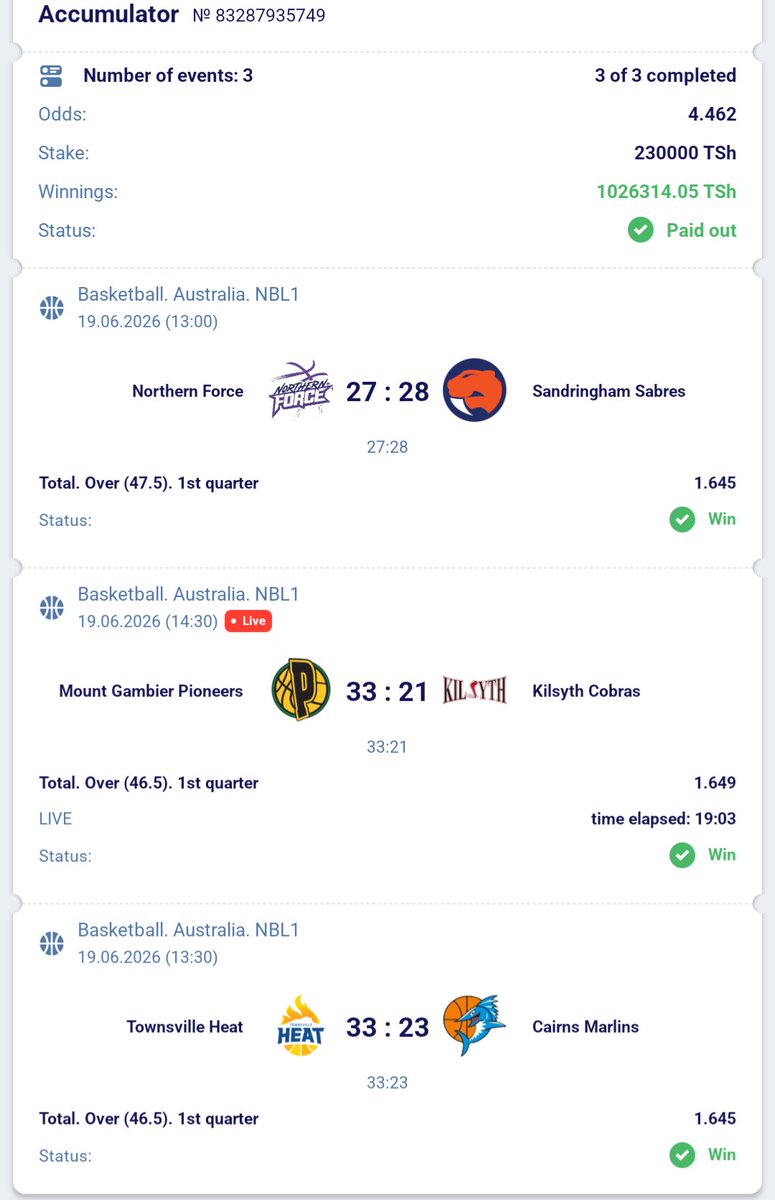 Nurdinih3's tweet photo. BASKETBALL 🏀🔥✅
TOTAL PAID OUT  1,026,314💰✅

HONGERA KAMA ULIWEKA HII
🔥🔥🔥🔥🔥🔥🔥🔥🔥🔥
💰💰💰💰💰💰💰💰💰💰
✅✅✅✅✅✅✅✅✅✅

JISAJILI PARIPESA Tushinde pamoja 👊🏿

Reg link: https://t.co/y48zuh2z24
                https://t.co/y48zuh2z24

Sehemu ya Promocode jaza: 𝗡𝘂𝗵𝟯

📍Jitahidi usisahau kujaza promo code tajwa👉 𝗡𝘂𝗵𝟯  muda wa usajili ili uungwe katika moja ya member watakaonufaika na #BONUS

APP: https://t.co/JImqU4C1Wd