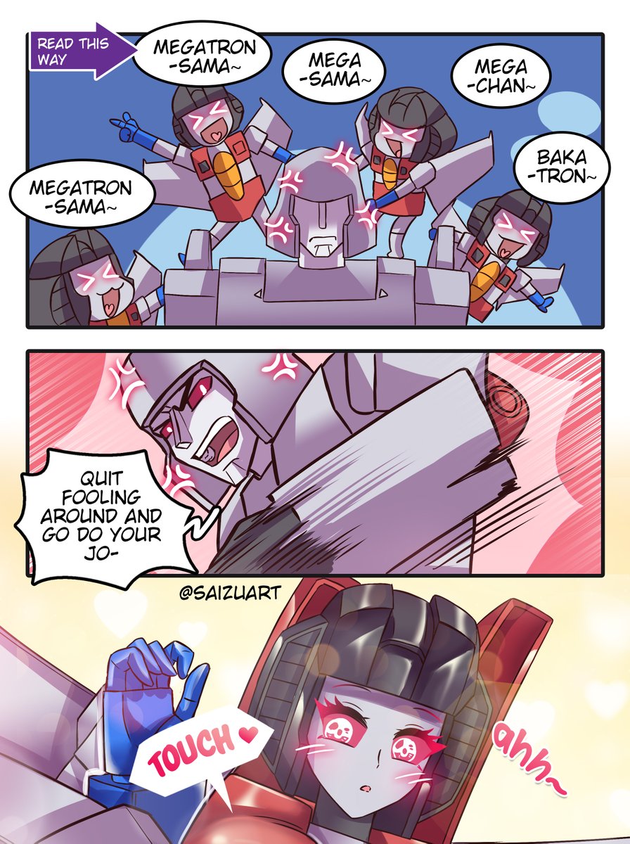 saizuart's tweet photo. My subordinate can't be this cute
#transformers #maccadam #maccadams #decepticon #starscream #megatron https://t.co/k7N4uJAHTZ