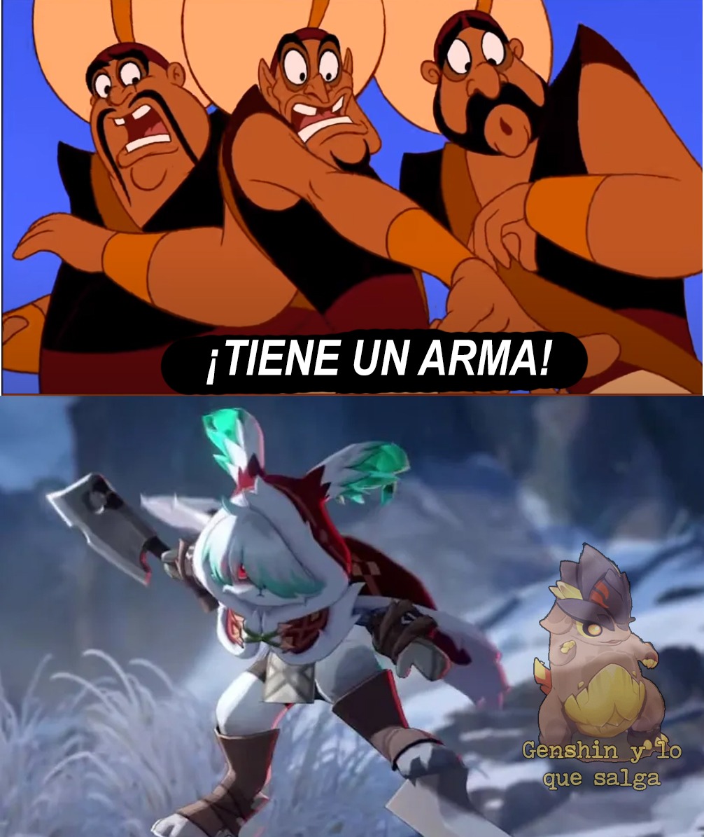 Gojo_Posting's tweet photo. Porque un conejo tendría una arma XD?
#GenshinImpact #Genshin https://t.co/0MHWh7xrk4