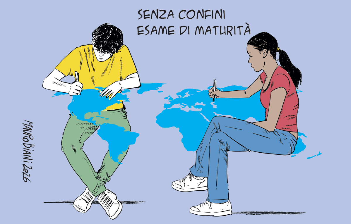 maurobiani's tweet photo. Care #ragazze e cari #ragazzi, forza. In un mondo di impotenti immaturi, voi con #maturità, e senza #confini. Grazie.
Oggi per @repubblica https://t.co/Z24R7TZQdC