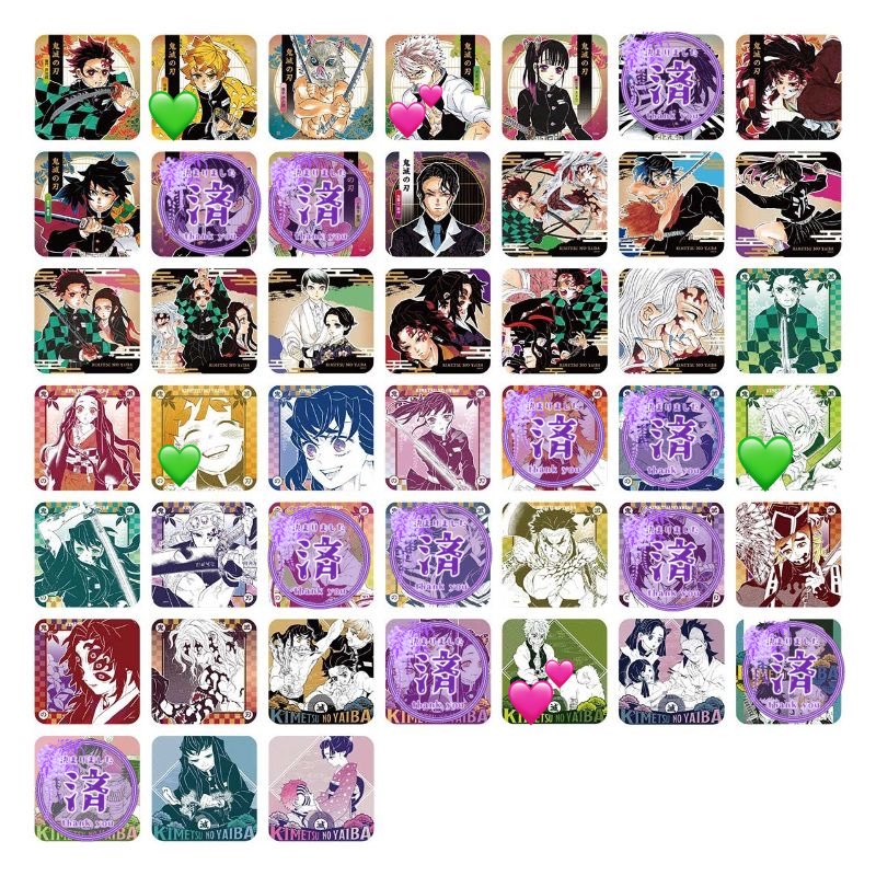 pkf_u's tweet photo. 【交換・譲渡】 鬼滅の刃 原作 アートコースター 第2弾 アトコ

譲：画像の印無しのアトコ

求：実弥、善逸 又は定価＋送料

通販にて50枚（5枚入り×10点）予約済みです！
仮約束となります。
※出なかった際は白紙となります。
※1部キャラお声掛け中、💕優先 https://t.co/GRPYEykHmk