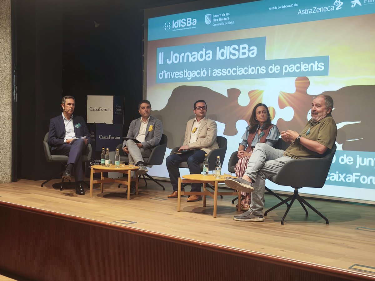 idisbaib's tweet photo. 👥🧑‍🔬Avui hem celebrat la II Jornada IdISBa d’Investigació i Associacions de Pacients al CaixaForum

Una trobada que ha reunit pacients i investigadors per compartir experiències, generar sinergies i avançar cap a una recerca + participativa, inclusiva i centrada en les persones https://t.co/kq8II1oyfT
