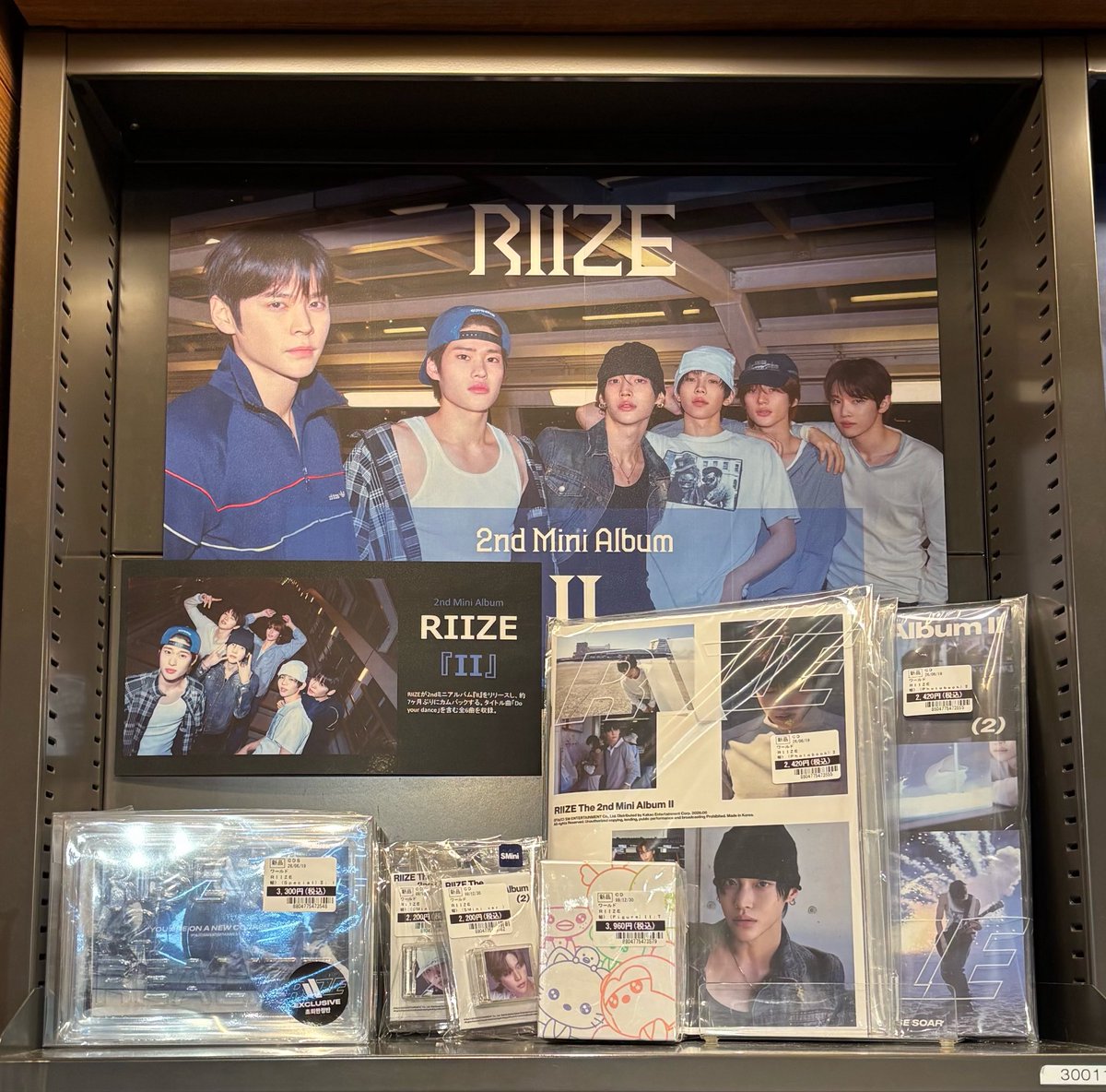 T3_KPOP's tweet photo. 【KPOP入荷情報ꉂ📢】
#RIIZE 2nd Mini Album "Ⅱ"
本日入荷しました！

・Special ver.
・Photobook ver.
・SMini ver.
・Figure ver.

入荷数少ないver.もございますので、お早めにご来店下さい！ https://t.co/luLvWlanPH