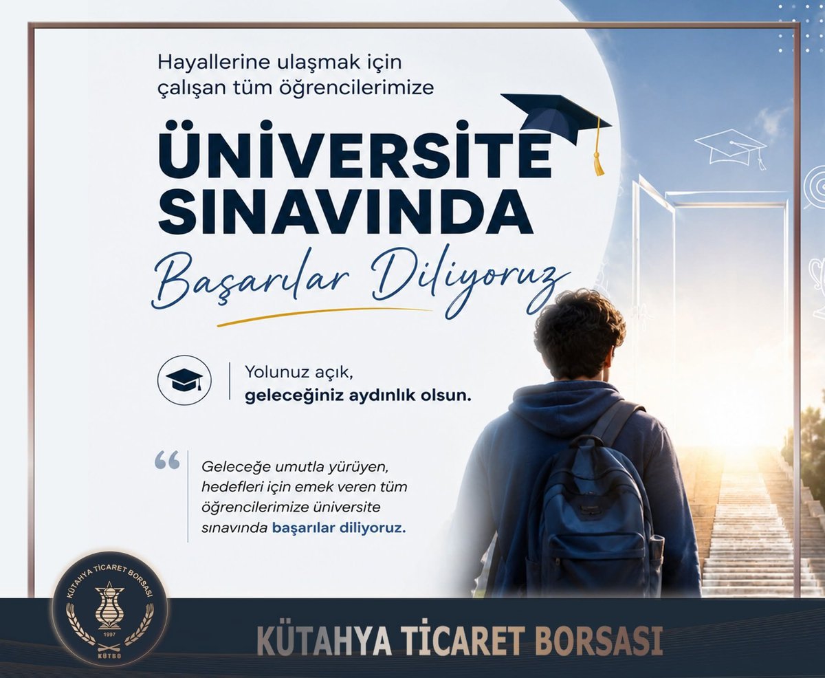 KUTBO_43's tweet photo. #YKS2026 #BaşarılarDiliyoruz #ÜniversiteSınavı https://t.co/wSN0T1Jhsz