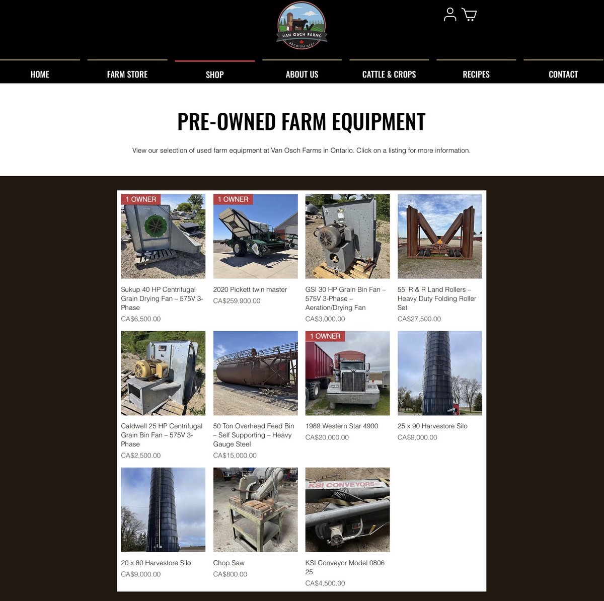 VanFarms's tweet photo. Pre-owned farm equipment available. Visit our website for complete listings! #ontariofarmers #usedfarmequipment #ontariopreowned 
https://t.co/5O1eQRFzpY https://t.co/7cx60MXFdk
