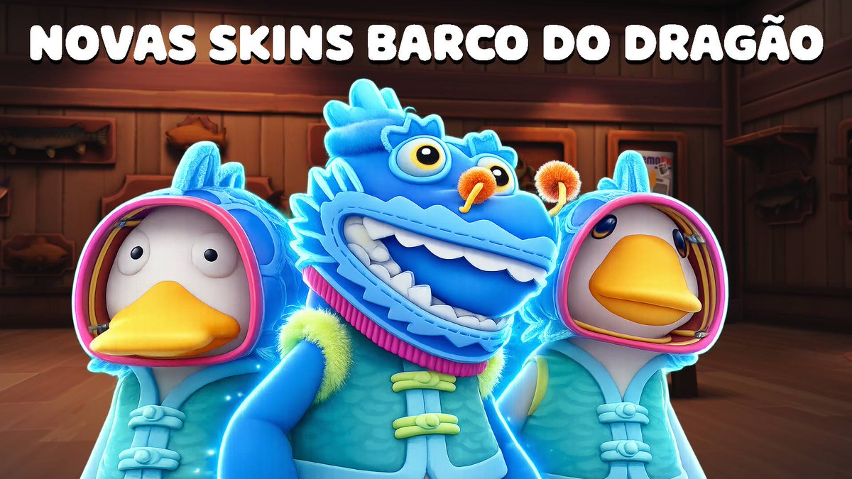 PartyAnimalsBR's tweet photo. NOVAS SKINS BARCO DO DRAGÃO AZUL - 2026 [ CROCRO , LOIDE , DEBY ]

https://t.co/qxOEuh5l8r https://t.co/3J0kW4wkZk