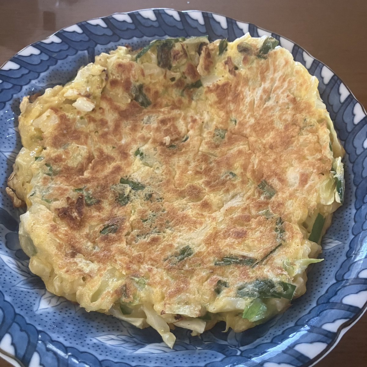 maqmini's tweet photo. スタミナ焼き
と勝手に呼んでいます。お好み焼きにニラとニンニクを入れて焼きました。口の中でニンニクが香ります。
美味しく頂きました。 https://t.co/n0lZaM8Cpo