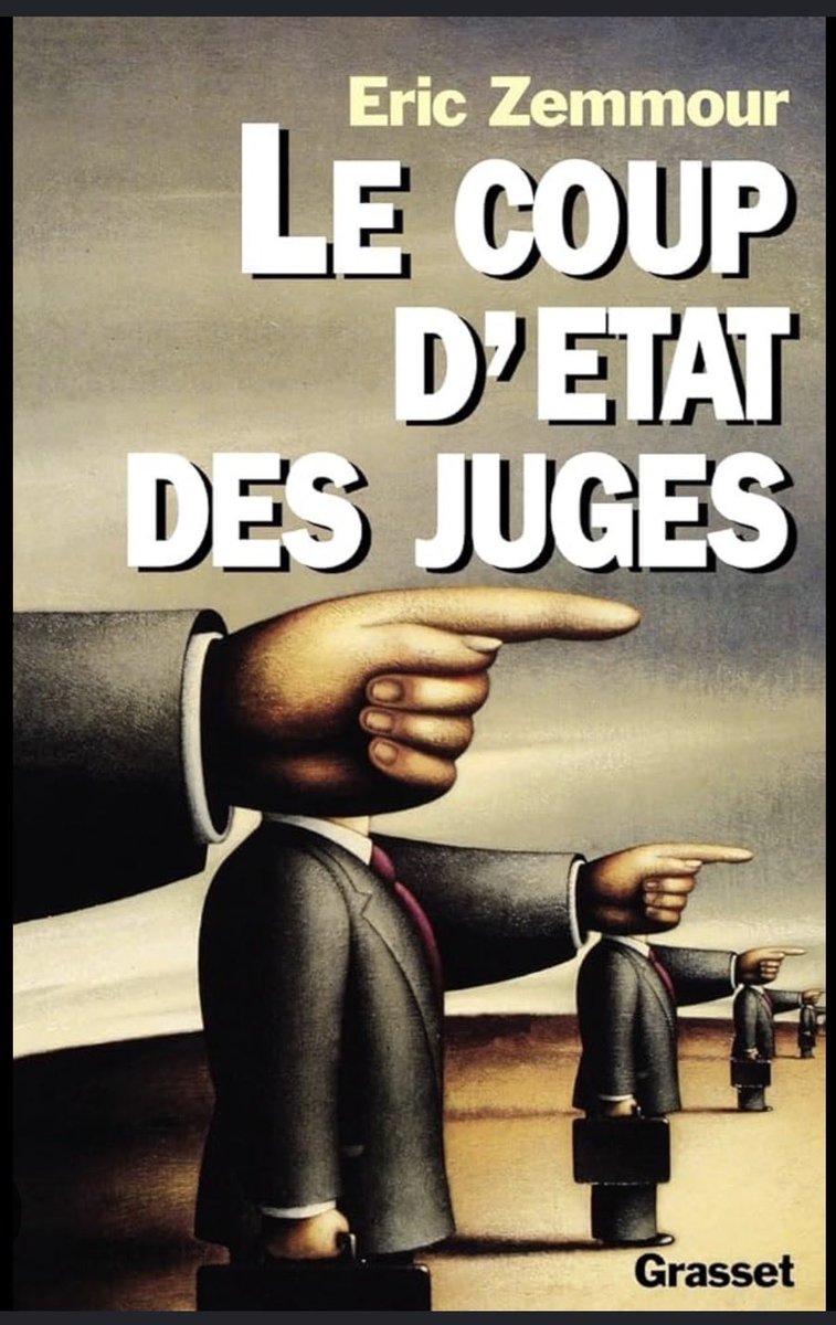 Anastas77581540's tweet photo. Éric Zemmour avait averti en 1997……. Le Coup d’état des juges. 

#Zemmour #EricTegner 
#LeCoupDetatDesJuges https://t.co/7fmrzKQmDB