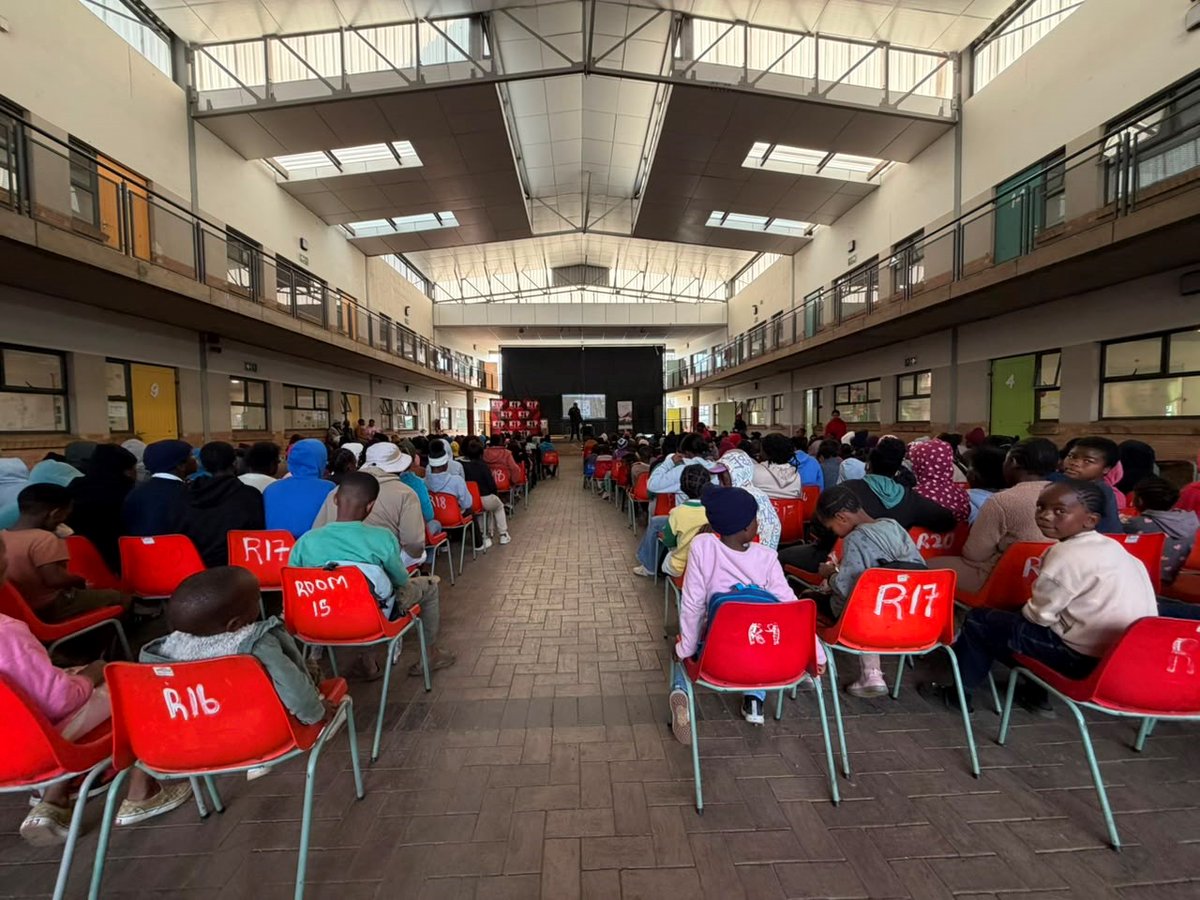 freedomparksa's tweet photo. The #Maxeke125 National Reading Campaign launches today in Kliptown. 📚

Freedom Park is on site with our Library Bus and books from our Resource Centre, sharing the joy of reading with learners.

Join the movement. Read 125 minutes, 125 pages or 125 words
@CharlotteMaxeke https://t.co/DZPDqfGqoC