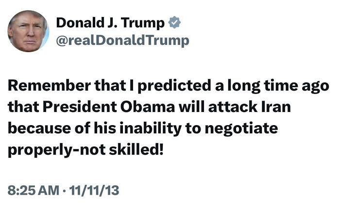 eestorrabbit's tweet photo. Trump in 2008: Anyone who invades the Middle East under false pretenses should be impeached. https://t.co/voh2slSbOa