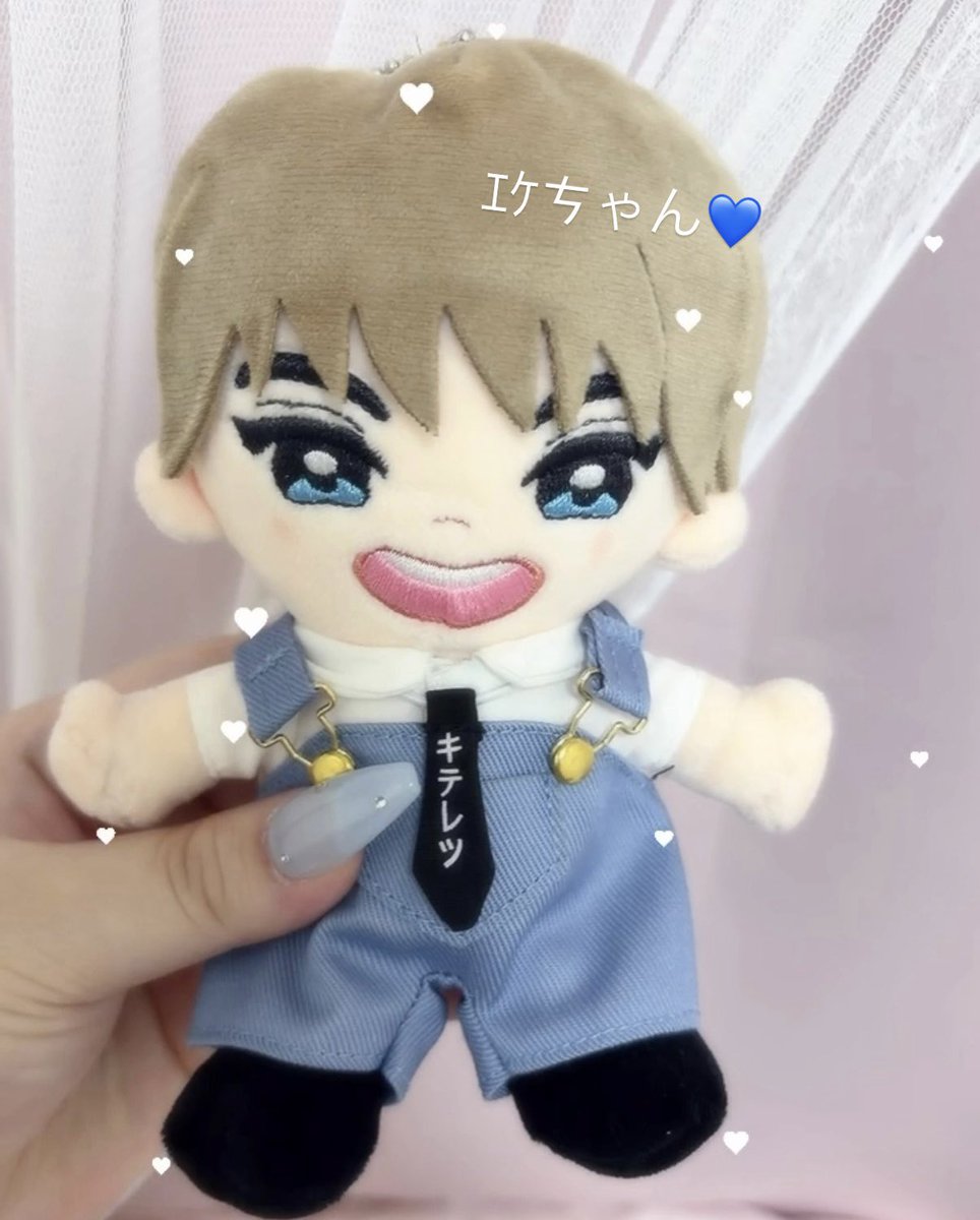 pt__ik0's tweet photo. 大光くんのオーバーオール届いた💙
かわぃすぎ😭😭😭😭狂う https://t.co/DwGu9uuTQd
