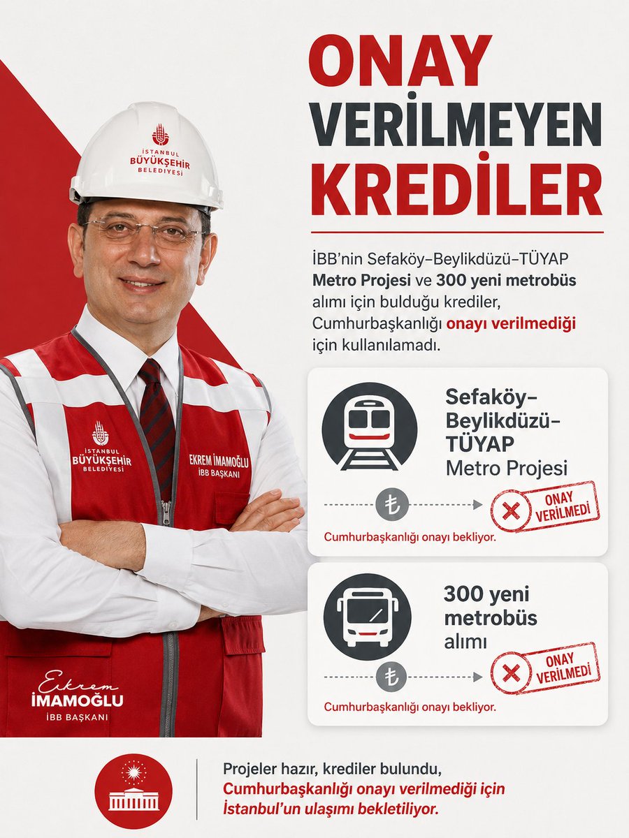 degisimmCHP's tweet photo. Erdoğan’ın İstanbul’da metrolarla ilgili yaptığı açıklamada İBB’ye ve İmamoğlu’na gönderme yapmasının ardından, İBB’nin yapmak istediği ancak Erdoğan’ın imzalamadığı projeler yeniden gündeme geldi. https://t.co/azvYDTgnKf