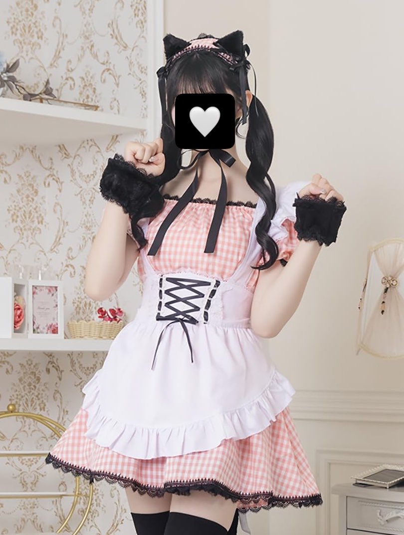 pp_smako's tweet photo. ネトサこちら着用させて頂きます꜀^. ̫.^꜆🖤
まこにゃんこだよーーーぜったいかわいいし今から着てチェキ撮るのたのしみだからゲットしてほしいです^т  ̫ т^今回のネトサでしか着ません！！ https://t.co/lcRASWxoHf