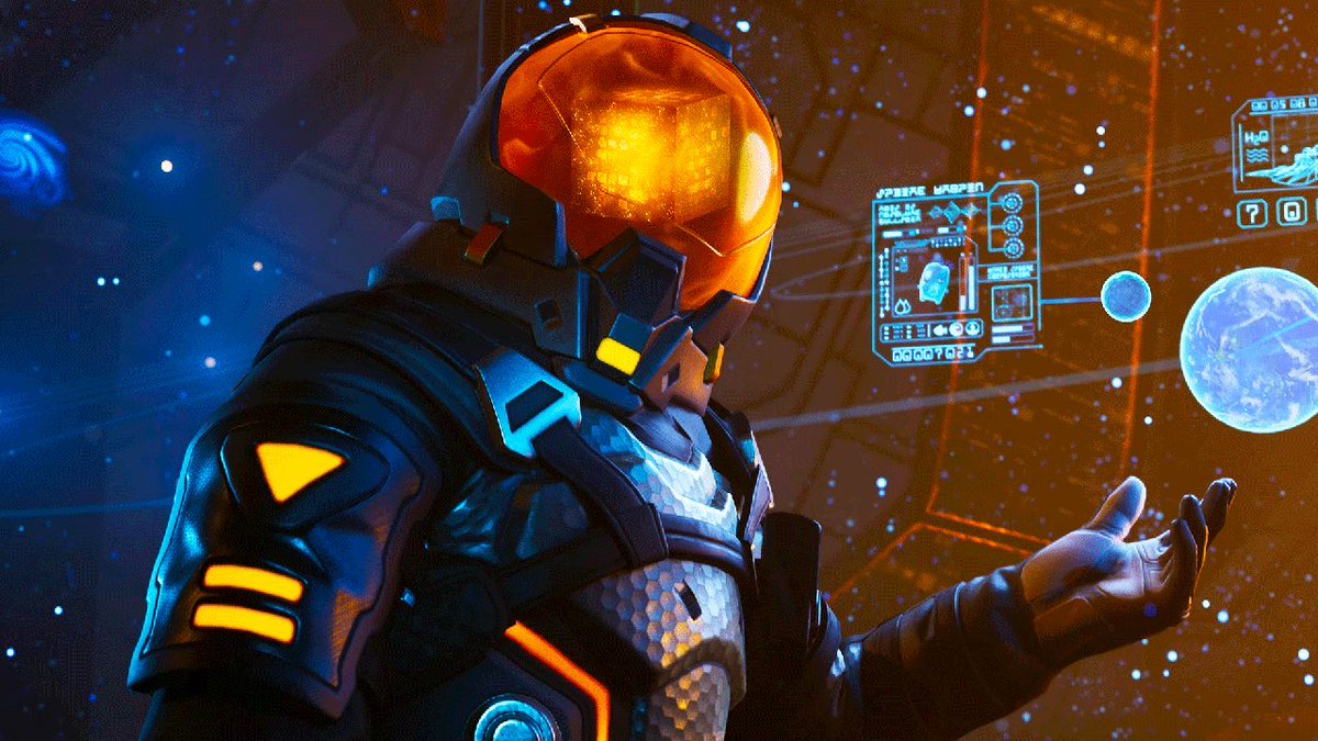 thetitantrios's tweet photo. y'all am i the only one who actually likes The Dark Voyager better wearing his space suit and helmet? π€π€π€
#Fortnite #TheDarkVoyager #TheIceKing #TheFoundation https://t.co/yAYVLBpZ3t