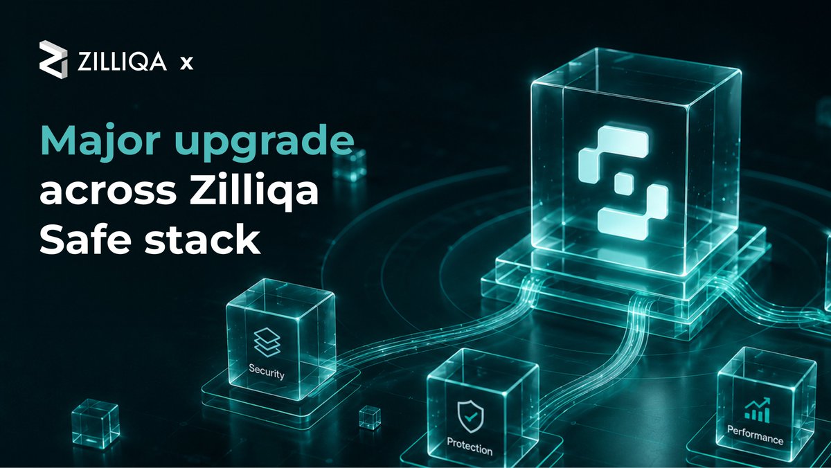 zilliqa's tweet photo. .@protofire has completed a major upgrade across the Zilliqa Safe stack. 

What's new for users?
- Better protection against address poisoning attacks
- Faster loading and improved performance
- CSV transaction exports
- Batch-of-batches transactions
- Improved WalletConnect experience
- Safe limit increased from 10 → 40 accounts
- Cleaner signing and execution flow

Built on the trusted Safe protocol, with more improvements on the way including Spaces and Nested Safes.