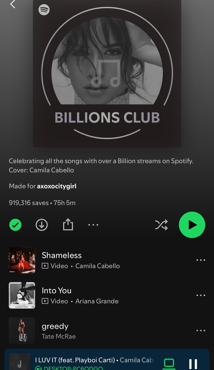 axoxocitygirl's tweet photo. CAMILA IS THE COVER IN THE BILLIONS CLUB!!!
From been tracking those numbers day by day for months, streaming parties and late nights streaming parties.. 🎉 
we did it.
This makes so happy for Camila and SHAMELESS, SO DESERVE 😭 https://t.co/Z6F0Qyru40