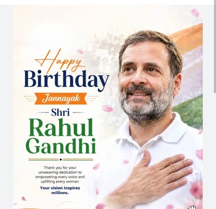 OTamsare's tweet photo. Happy birthday to the opposition leader of loksabha https://t.co/Z9zDt9IjHu