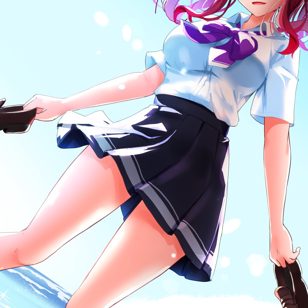 「ふともも」|羽山 悠@skeb・依頼募集中のイラスト
