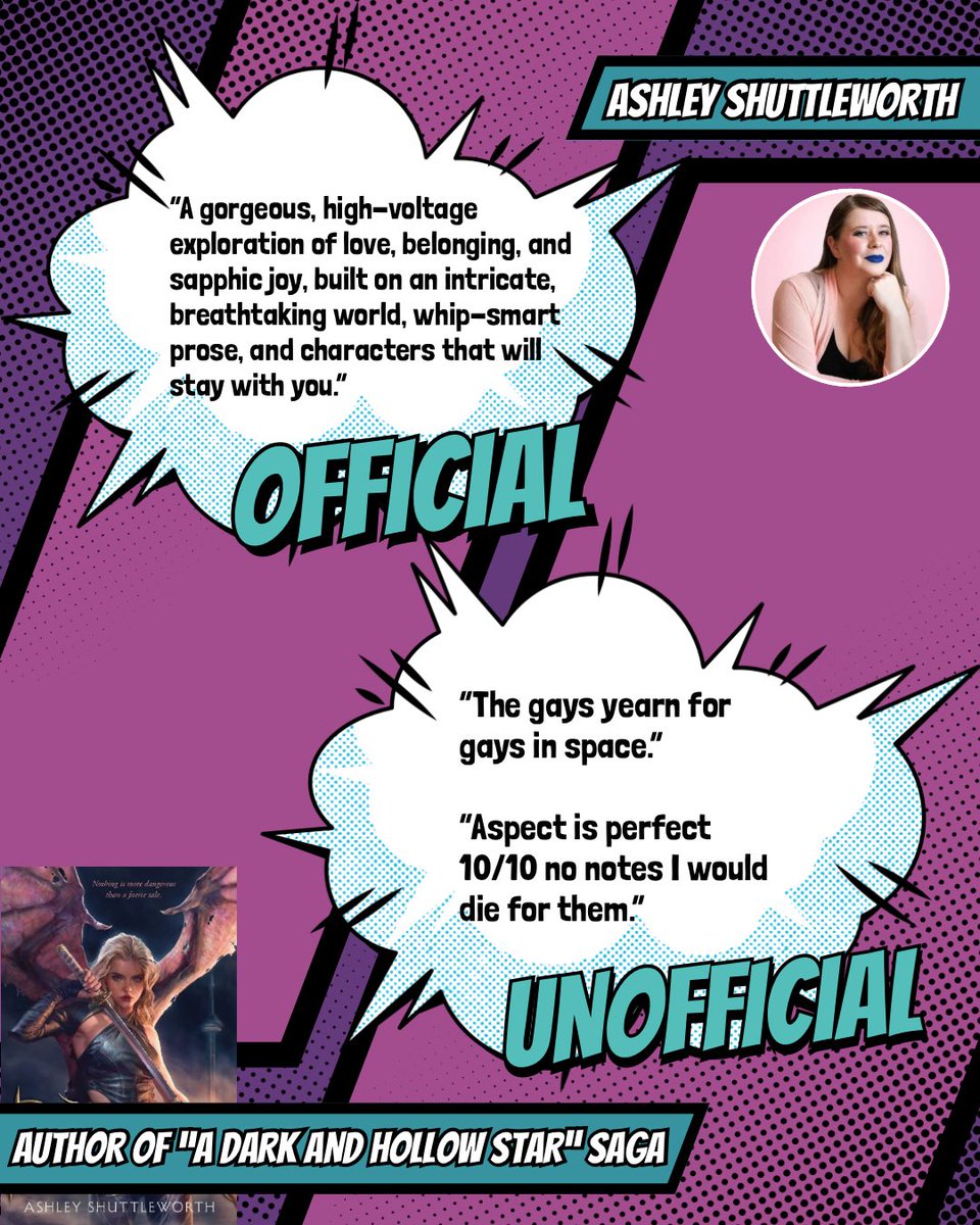 FemShepFGC's tweet photo. Why should you read my sapphic YA science fantasy reimagining of Hades + Persephone? 👀

These very unofficial recommendations speak for themselves. 🩷💜💙

#sapphicbooks #yafantasy #yascifi https://t.co/wK9sYzMXUp
