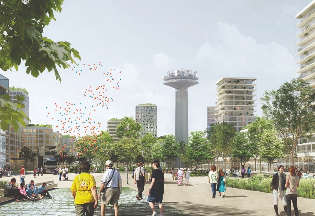 martindebrabant's tweet photo. Autour d’un pôle média avec la @RTBF , @VRT, @BX1Officiel, c’est aussi 
📍 9,8 hectares parc
🏢 60 entreprises déjà présentes
👥 5.000 nouveaux habitants
🏘️ 23.000m2 de commerces, 12.000m2 d’équipements publics, … https://t.co/5eLxmM61wi