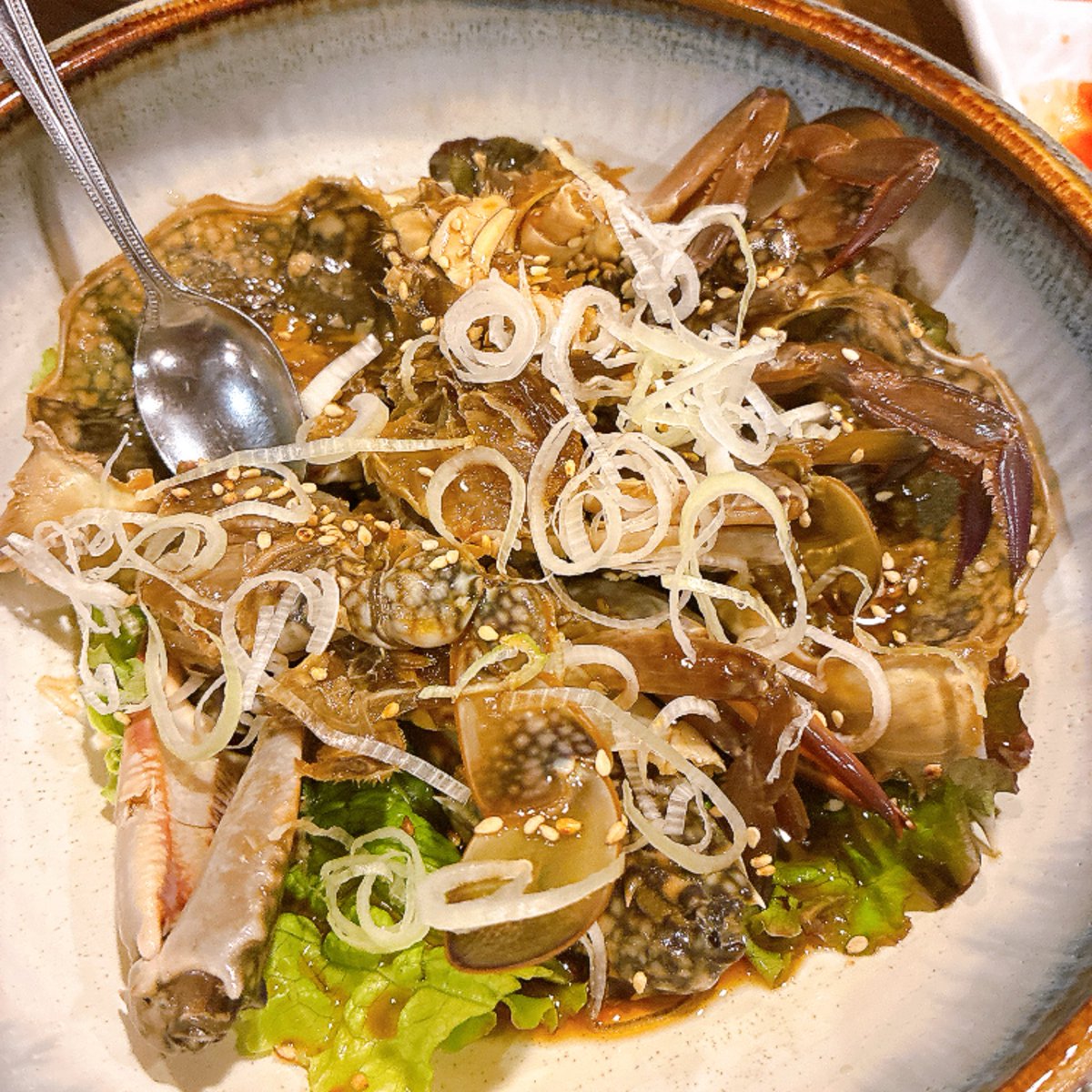 mcnekosan's tweet photo. 1Qにして早くも目標達成したよ！カンジャンケジャン！今宵も楽しくておいしい飲み会に繰り出したハッピー人類ことわたくし https://t.co/94A8qe11Bb