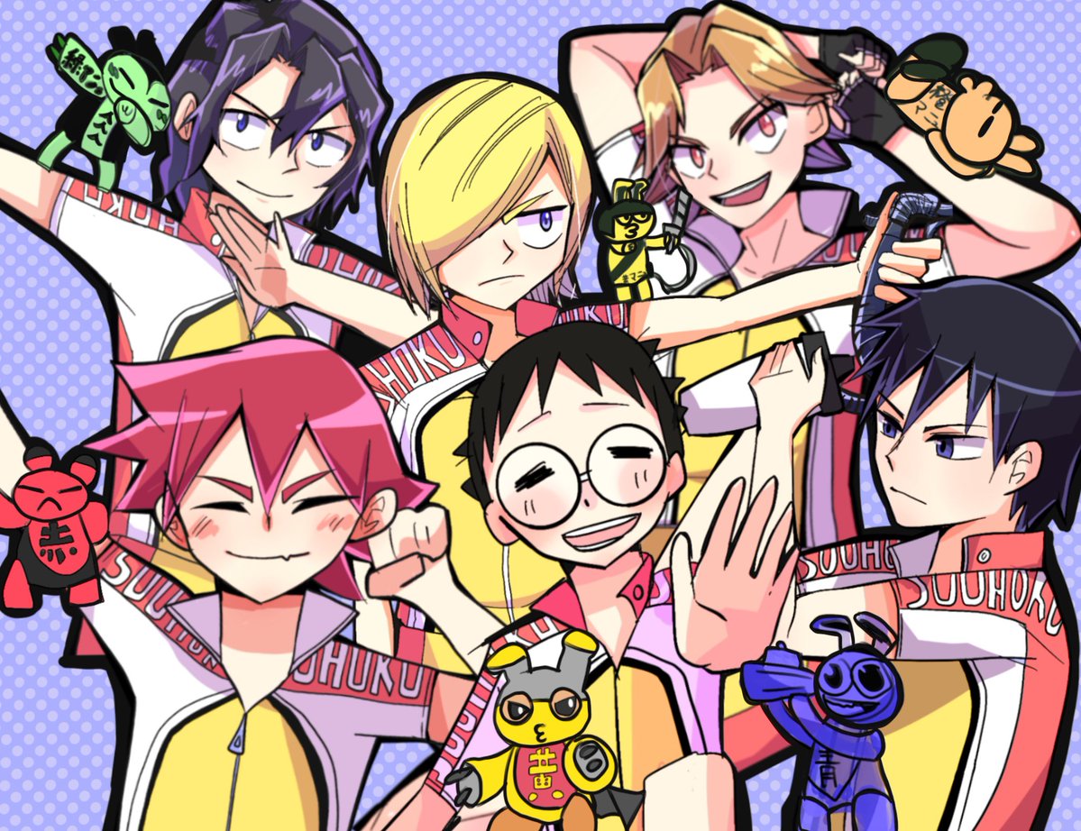 narukami_ywpd's tweet photo. マニュと総北！！！
ｷﾞｭｯ🫸😊🫷ｷﾞｭｯ https://t.co/Halky43OWv