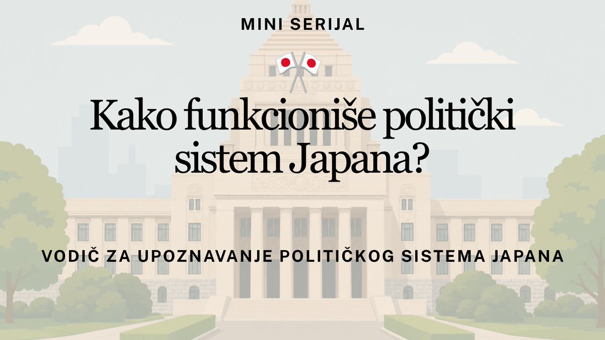 JapanEmb_SRB's tweet photo. Iako Japan ima cara, politički sistem funkcioniše kao parlamentarna demokratija u kojoj ključnu ulogu imaju parlament, premijer i vlada. https://t.co/2IymbPO3KX