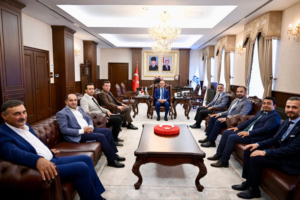 SeddarYavuz's tweet photo. ASKON Genel Başkanı Orhan Aydın ve Beraberlerindeki Yönetimine Ziyaretleri İçin Teşekkür Ederim. https://t.co/TI3OOCaVGg