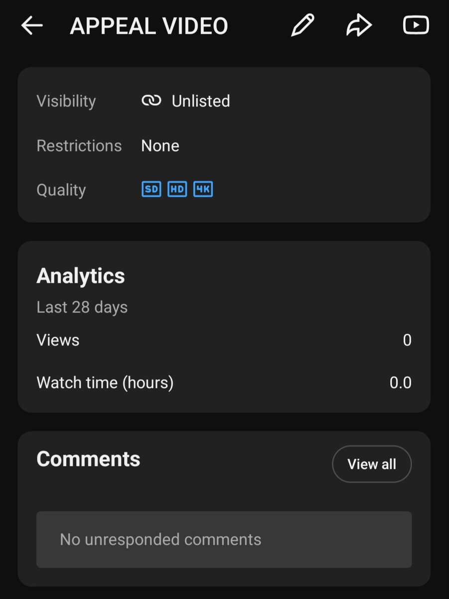 LiegerGamerz01's tweet photo. Hey @TeamYouTube, it’s been a full MONTH since I appealed for my channel "DusterAura" (23K+ subs).😭
I’ve provided clear editing proofs of my 3D animations, yet I’m still stuck with no manual review.Why ignore real creators who pour their hearts into their work?🥹 @nealmohan https://t.co/dVyen8xr0I
