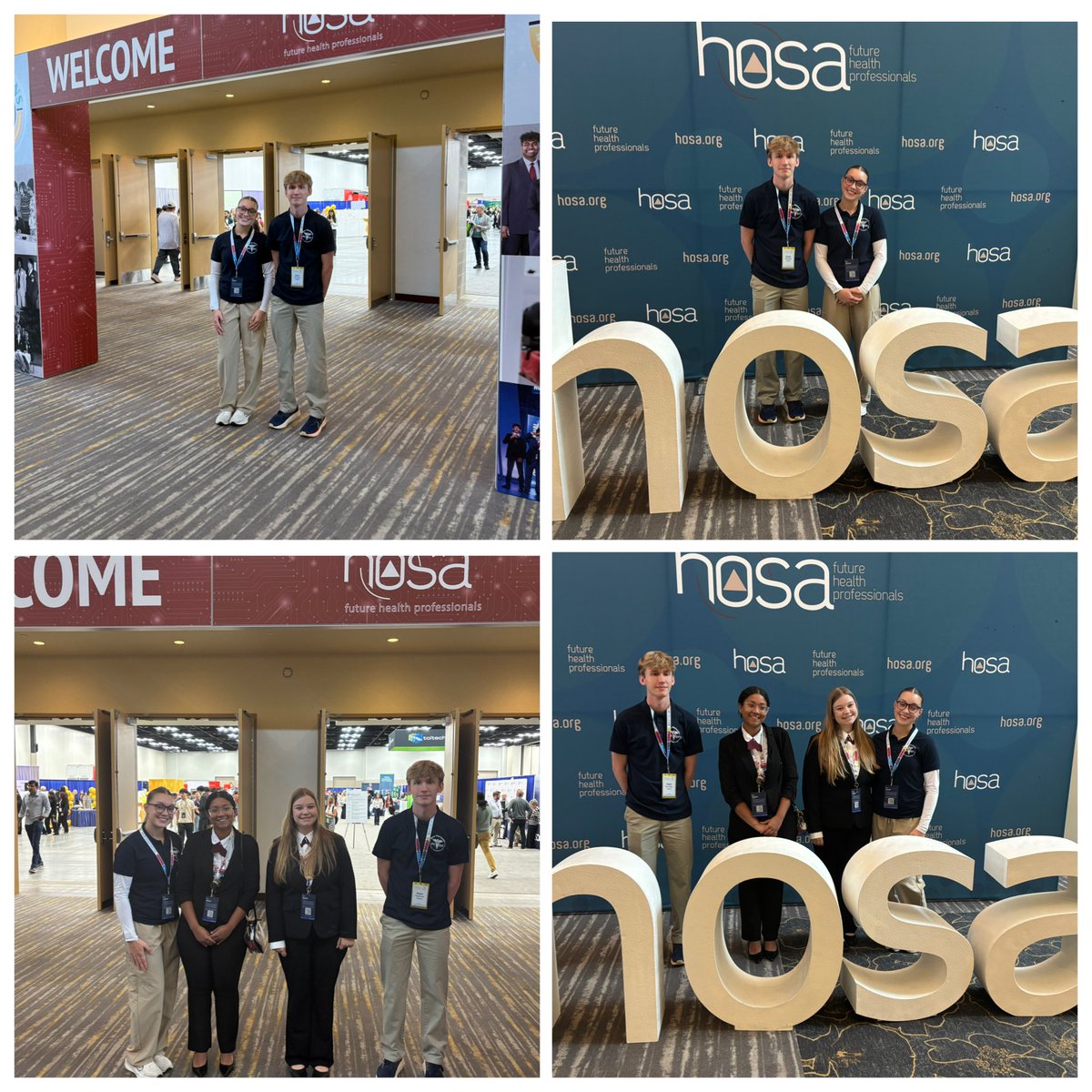 NHREC_CTE_BF's tweet photo. Our EMT, PTOT & MA are representing New Horizons with excellence at the HOSA International Leadership Conference! 🎉 We are proud to announce that our competitors have advanced to round 2! Let’s gooooo!! #NHREC #ButlerFarmFam #IgnitingPotential https://t.co/qwjb6B016V