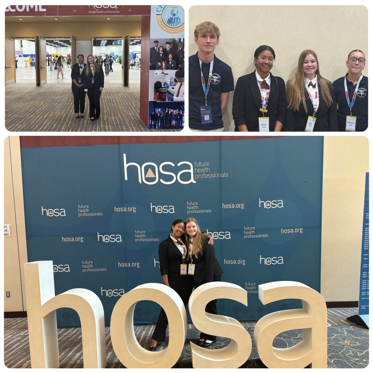 NHREC_CTE_BF's tweet photo. Our EMT, PTOT & MA are representing New Horizons with excellence at the HOSA International Leadership Conference! 🎉 We are proud to announce that our competitors have advanced to round 2! Let’s gooooo!! #NHREC #ButlerFarmFam #IgnitingPotential https://t.co/qwjb6B016V