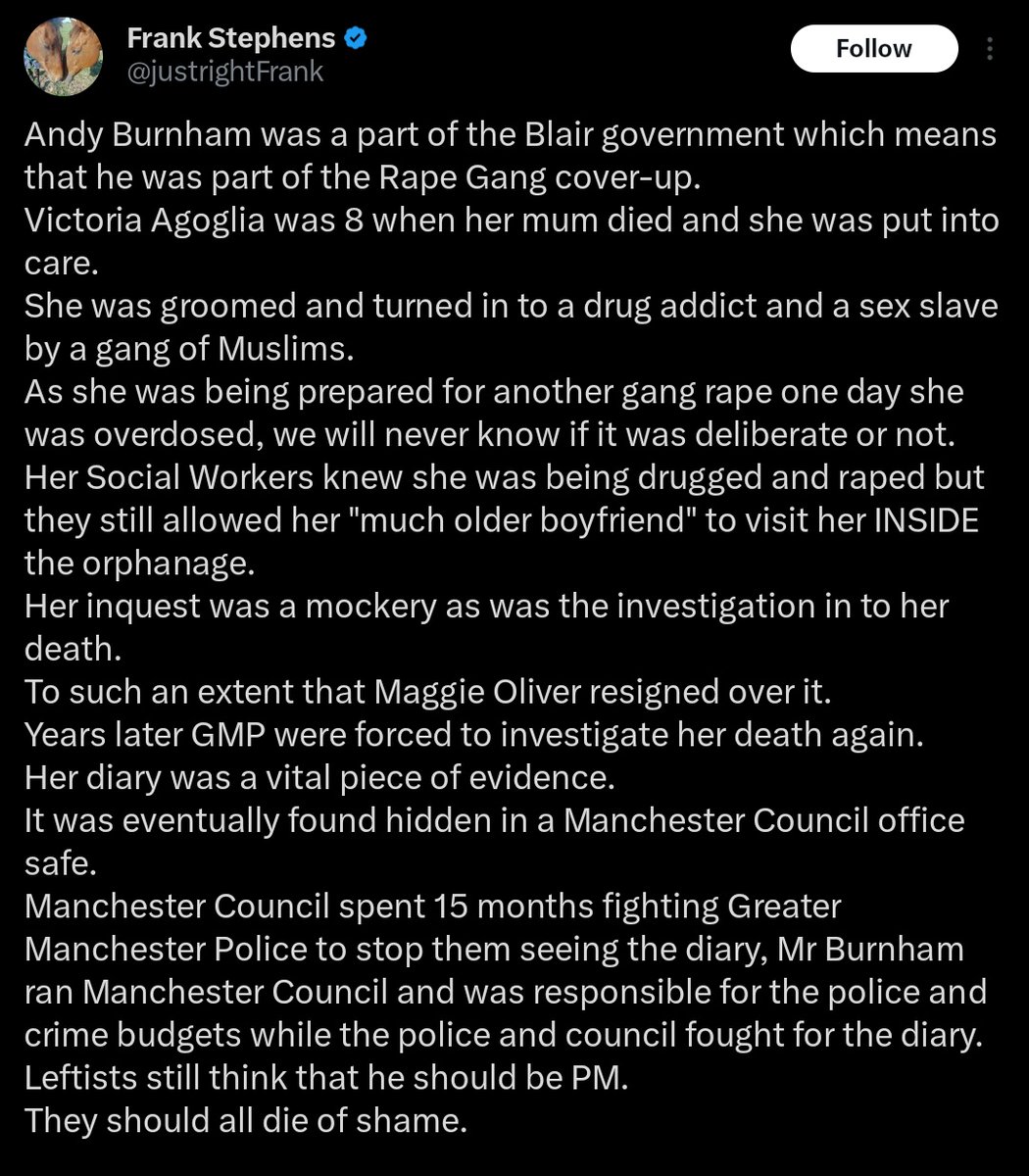 ThePapaCars's tweet photo. @RupertLowe10 I can't congratulate a rape gang apologist like Andy.

But you are definitely a good sport!

A 4 month old party beating a 192 year old one isn't bad at all! https://t.co/sELsBbX2G2