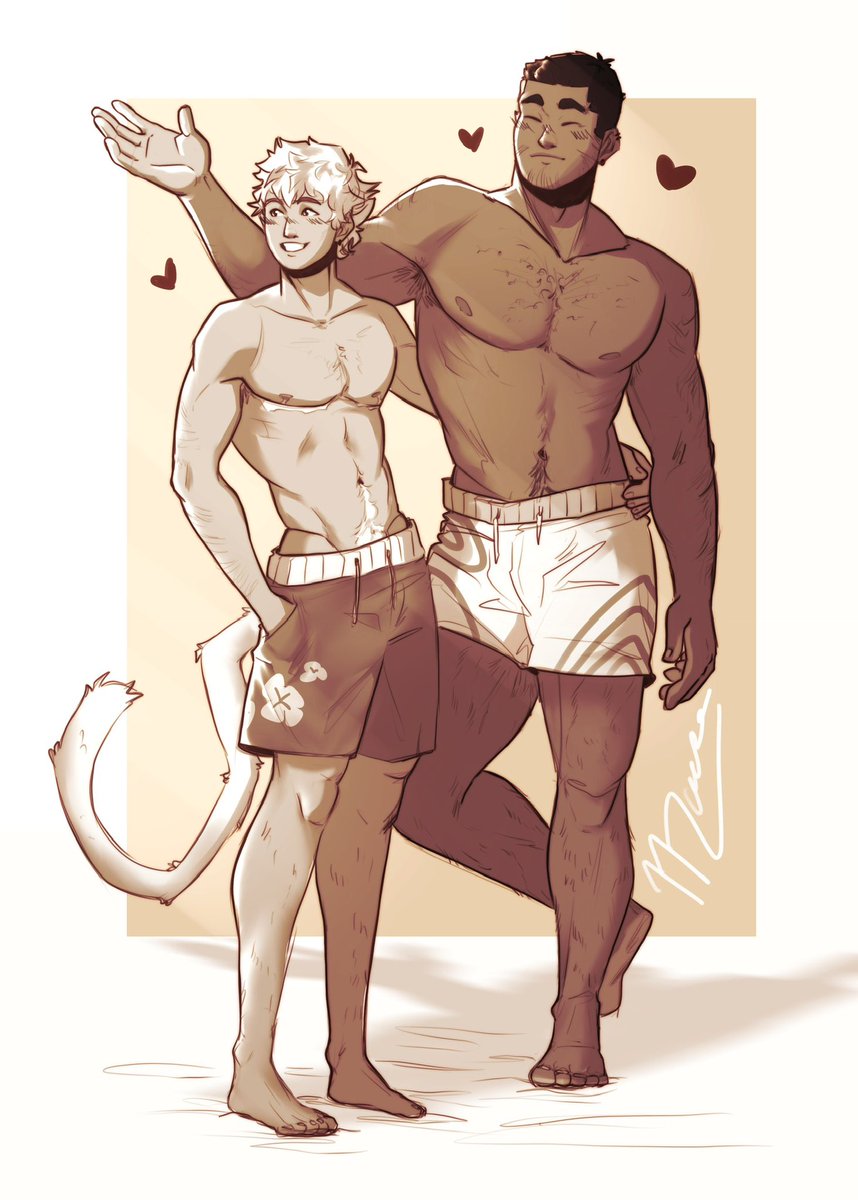 Tired_of_Retail's tweet photo. Beach episodeeeee ft. Sun/Yatsu (Oasis)

#RWBY #RWBYfanart https://t.co/DpSGVweRAL